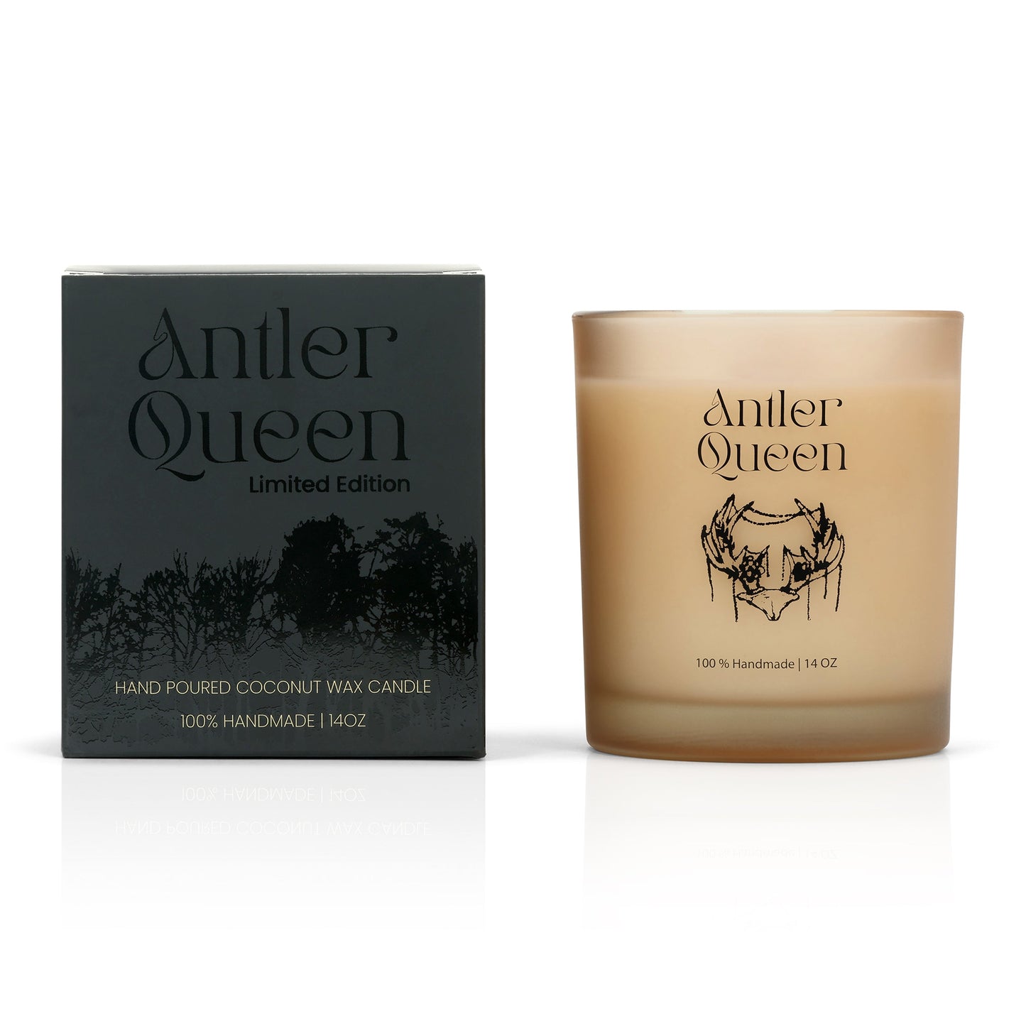 Antler Queen Candle