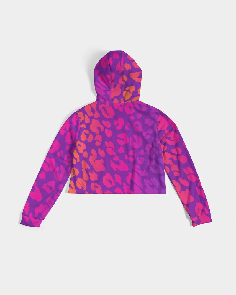 Tropic Like Its Hot Cropped Hoodie