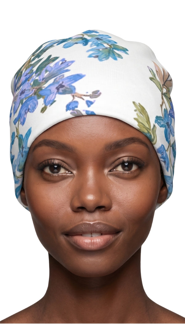 Sloan Beanie in Larkspur Riviera