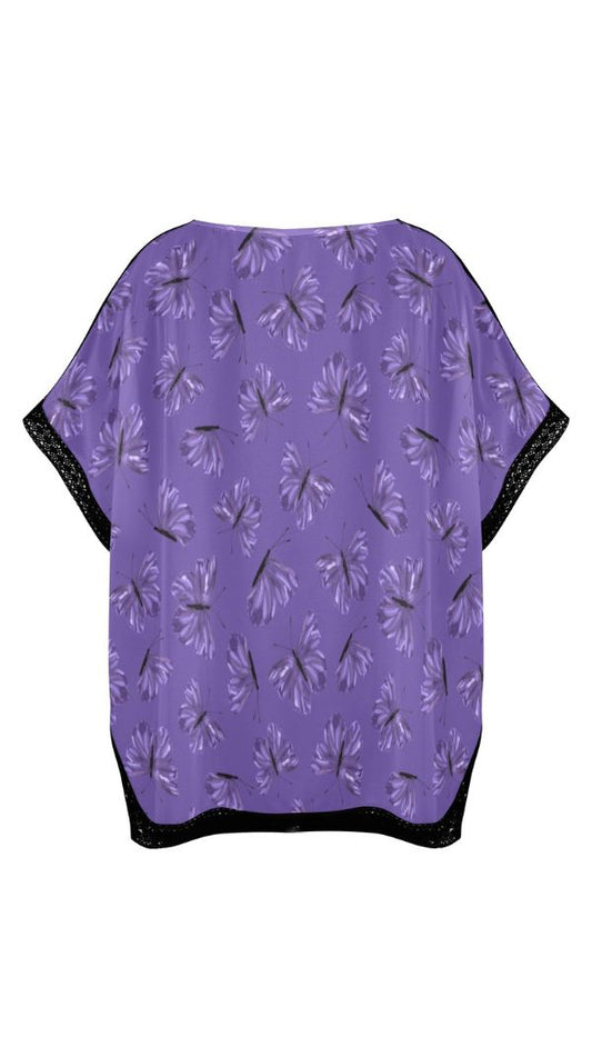Vicky Lace Shirt Cover Up in Chrysalis