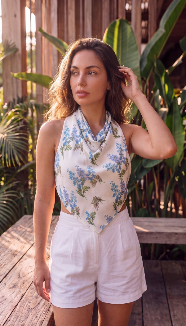 Audra Silk Scarf