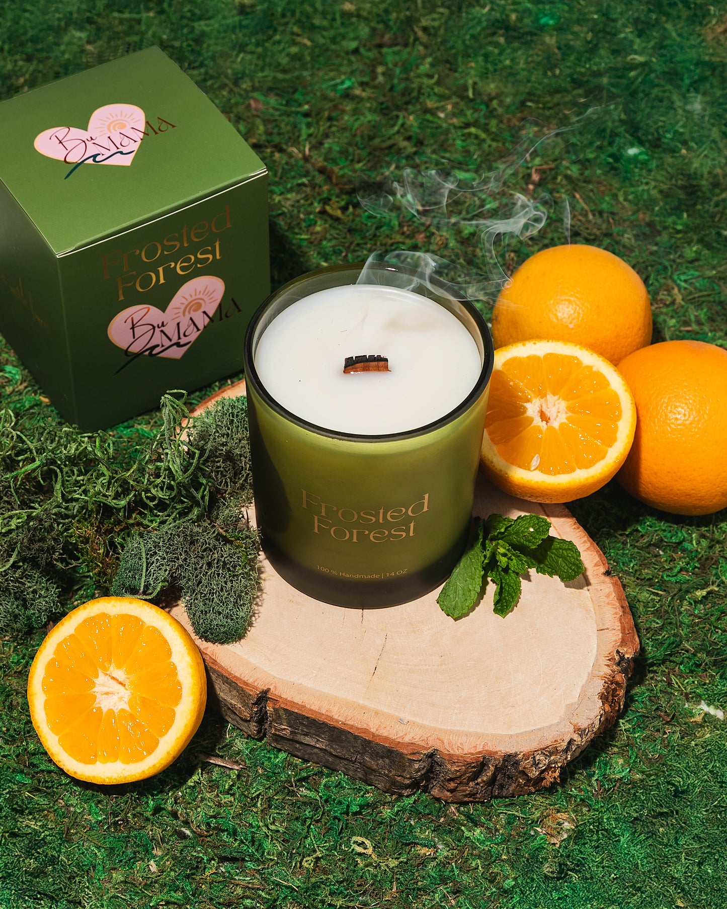 Frosted Forest Candle