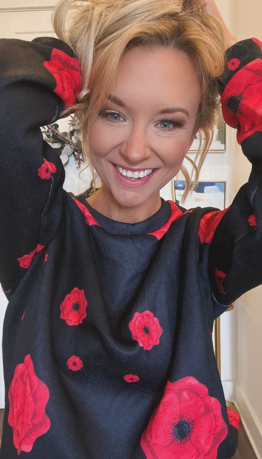 Lola Knitted Fleece Sweater