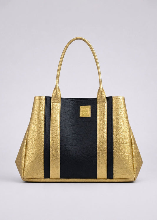 Golden Black Temiqui Tote
