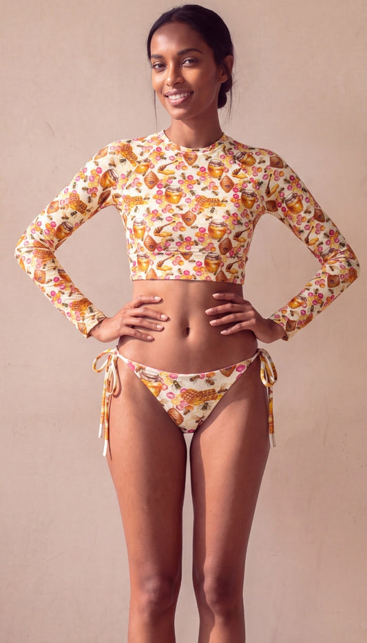 Ellie Crop Top Rash Guard