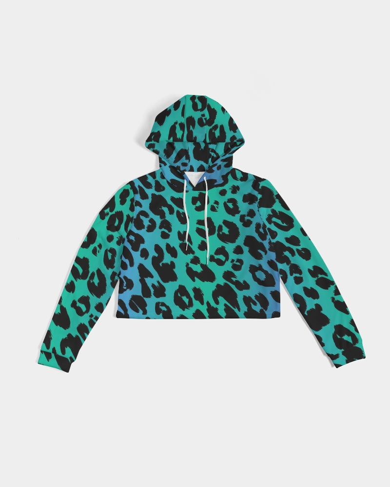 Tropic Like Its Hot Cropped Hoodie