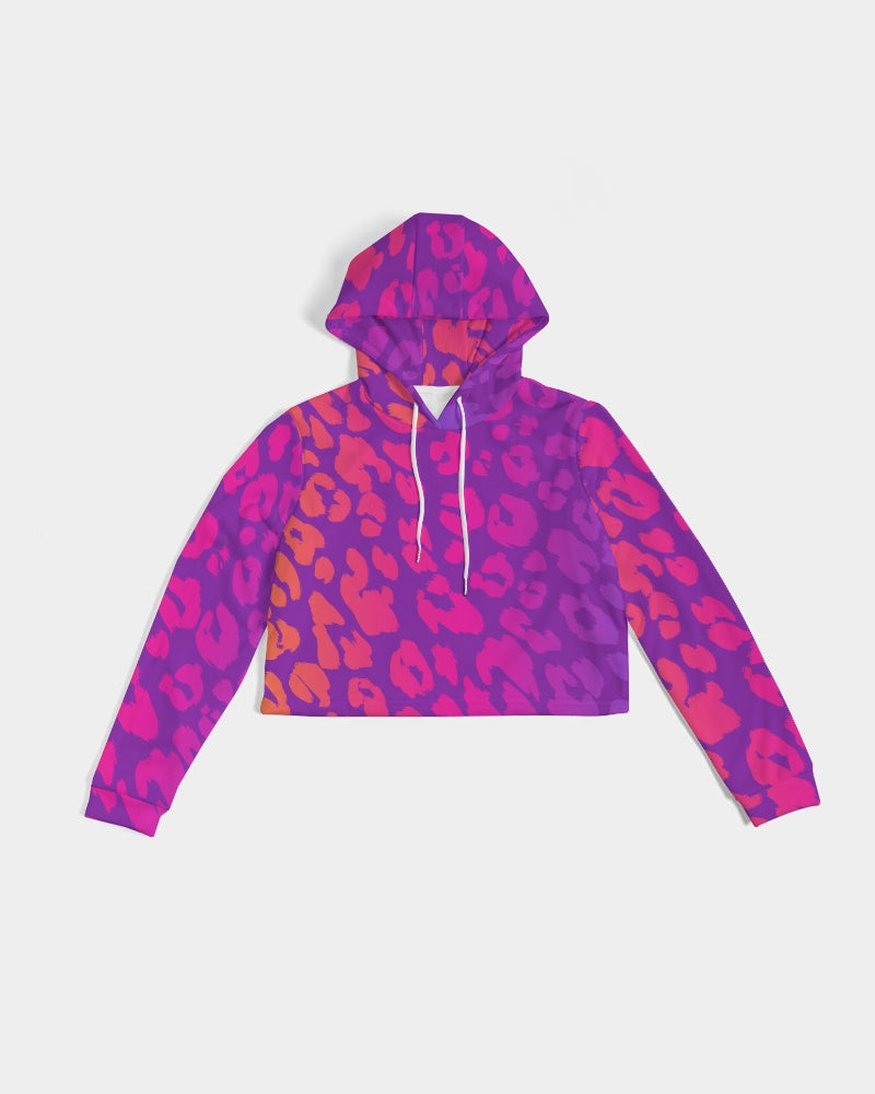 Tropic Like Its Hot Cropped Hoodie